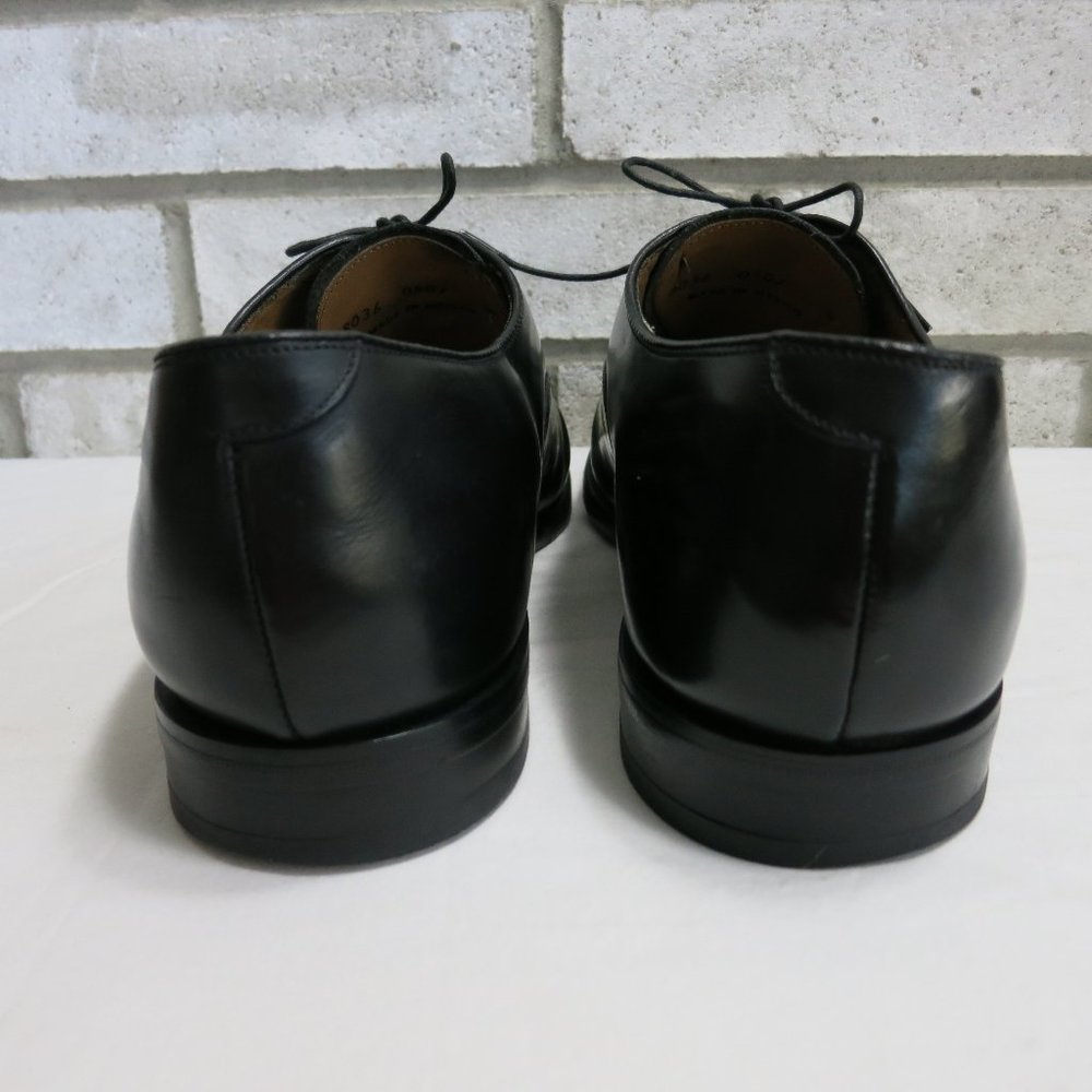 Johnston & Murphy Cap Toe Leather Dress Oxfords Footwear Men's Shoes Sz 10.5 EEE - Picture 6 of 7